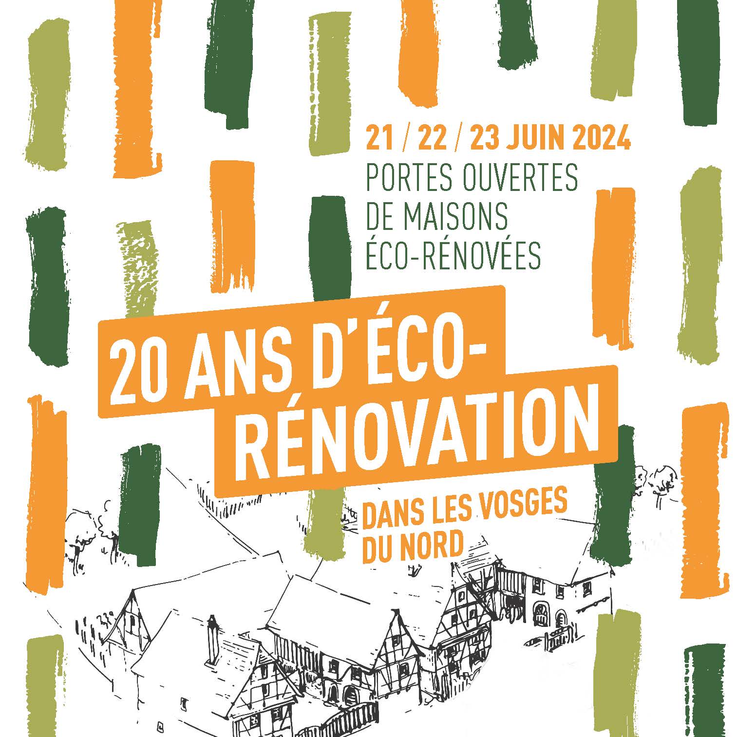 Journée portes ouvertes / 20 ans déco-rénovation dans les Vosges du Nord : PRINTEMPS DU PATRIMOINE 2024