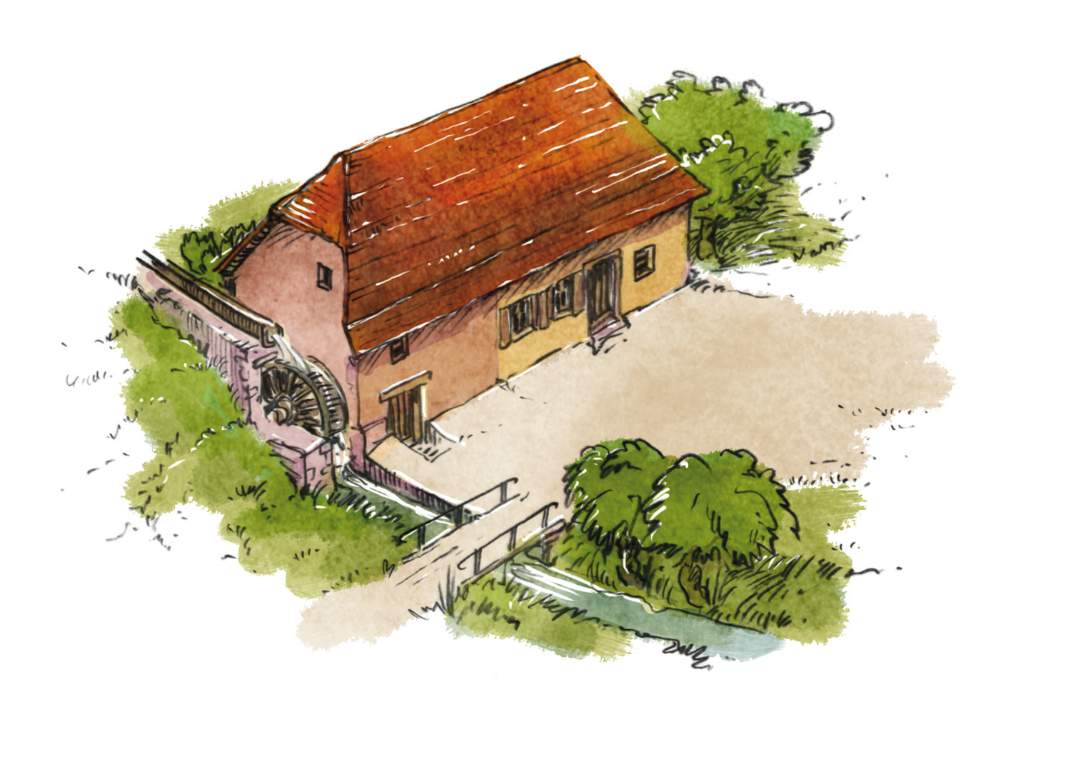 maison ouvrière-illustration